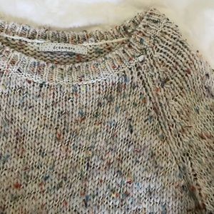 Dreamers confetti slouchy sweater